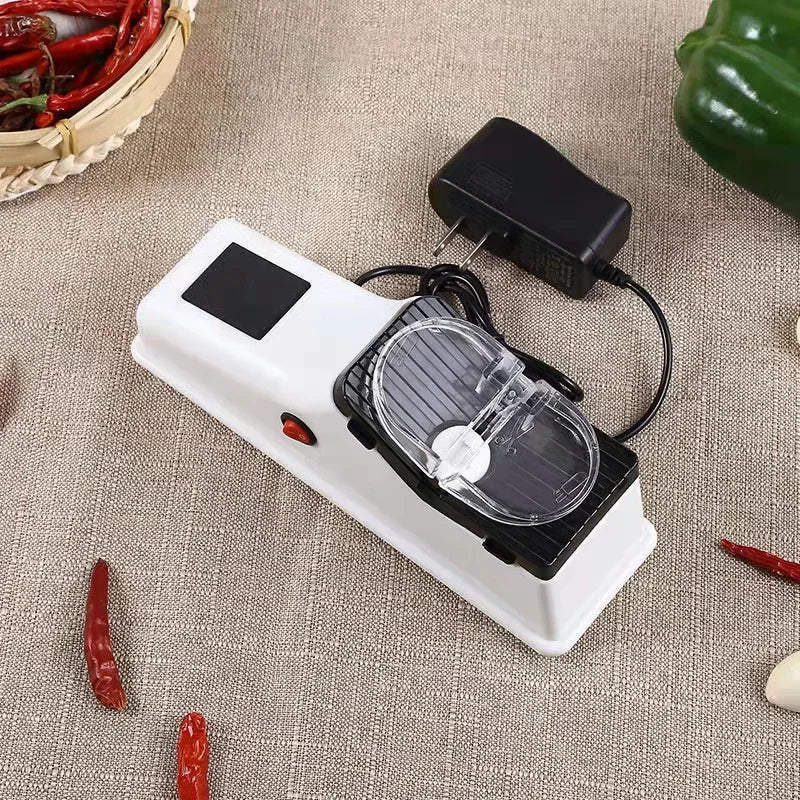 Electric Knife Sharpener with Precision Grinding
