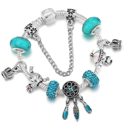 Pandora-style charm bracelet