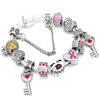 Pandora-style charm bracelet