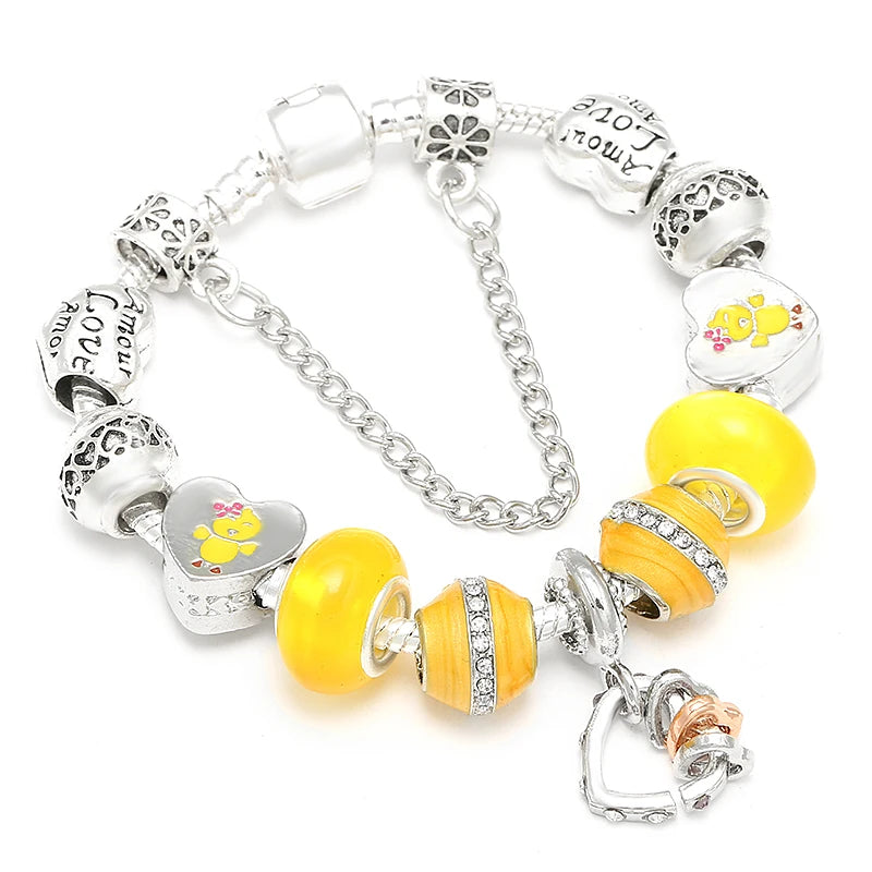 Pandora-style charm bracelet