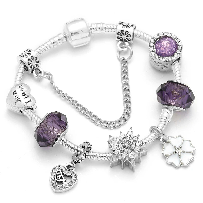 Pandora-style charm bracelet