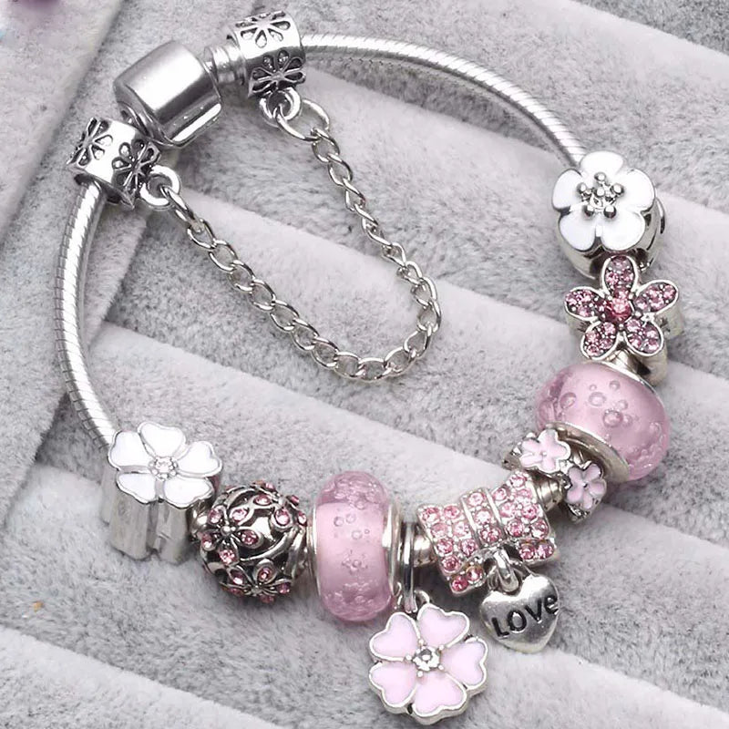 Pandora-style charm bracelet