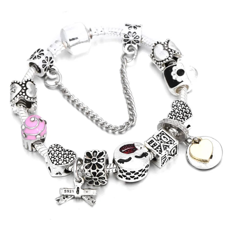 Pandora-style charm bracelet