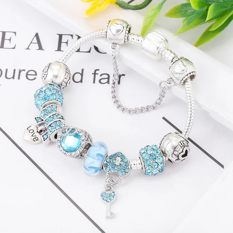 Pandora-style charm bracelet