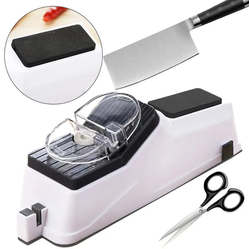 Electric Knife Sharpener with Precision Grinding