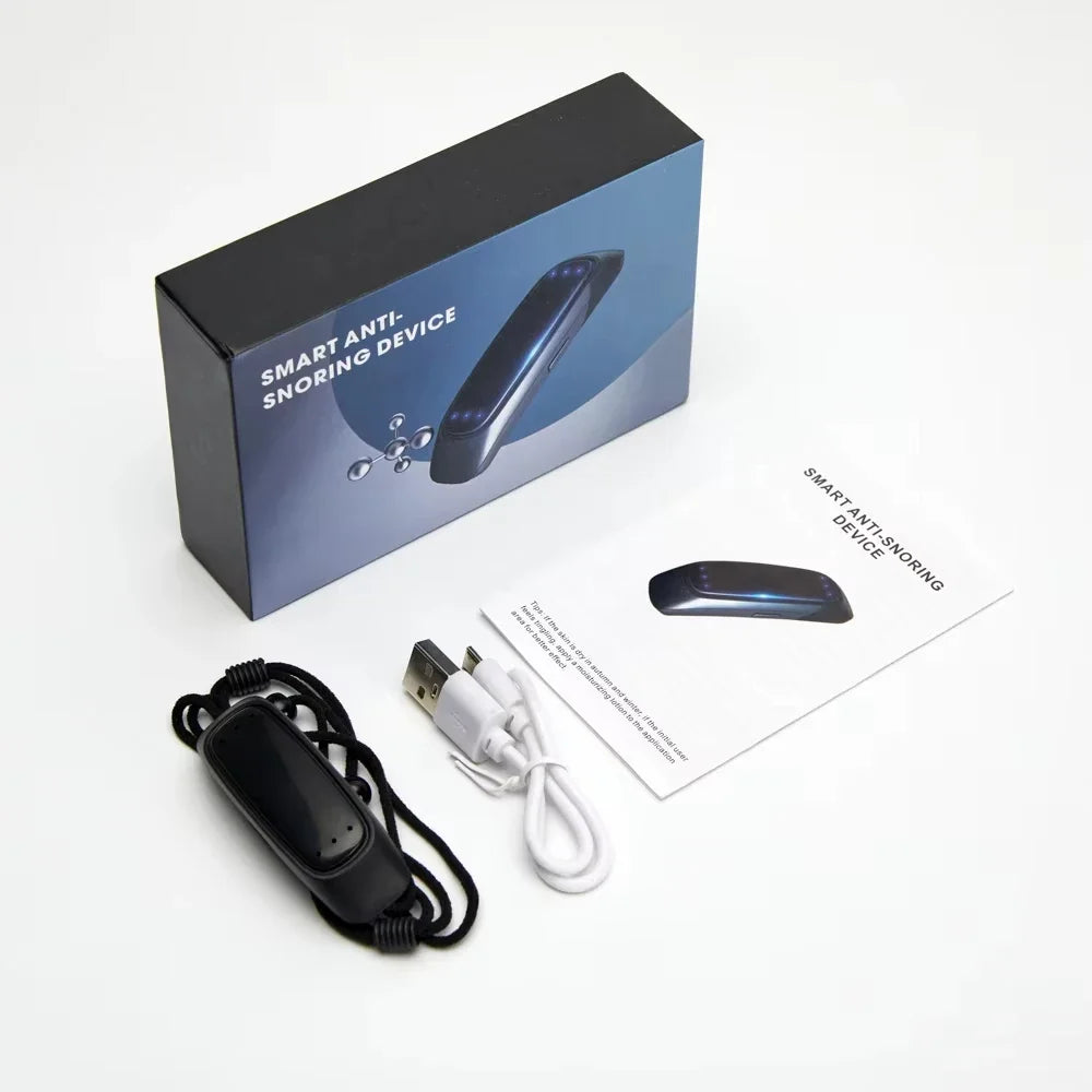 Smart EMS Anti-Snoring Sleep Aid Device