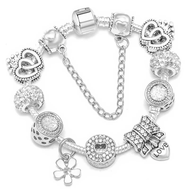 Pandora-style charm bracelet