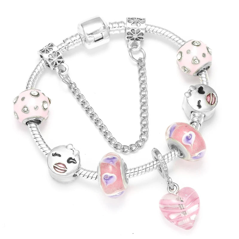 Pandora-style charm bracelet