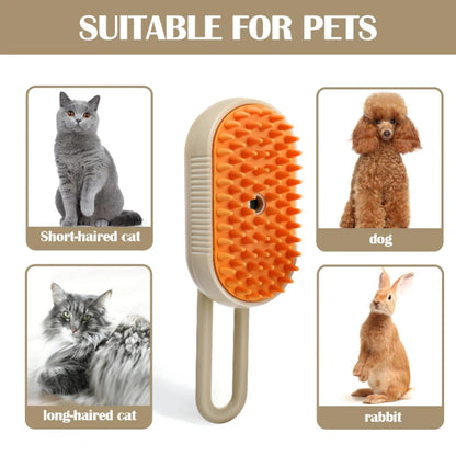 SteamPaw™ – The Revolutionary 3-in-1 Cat Grooming Brush