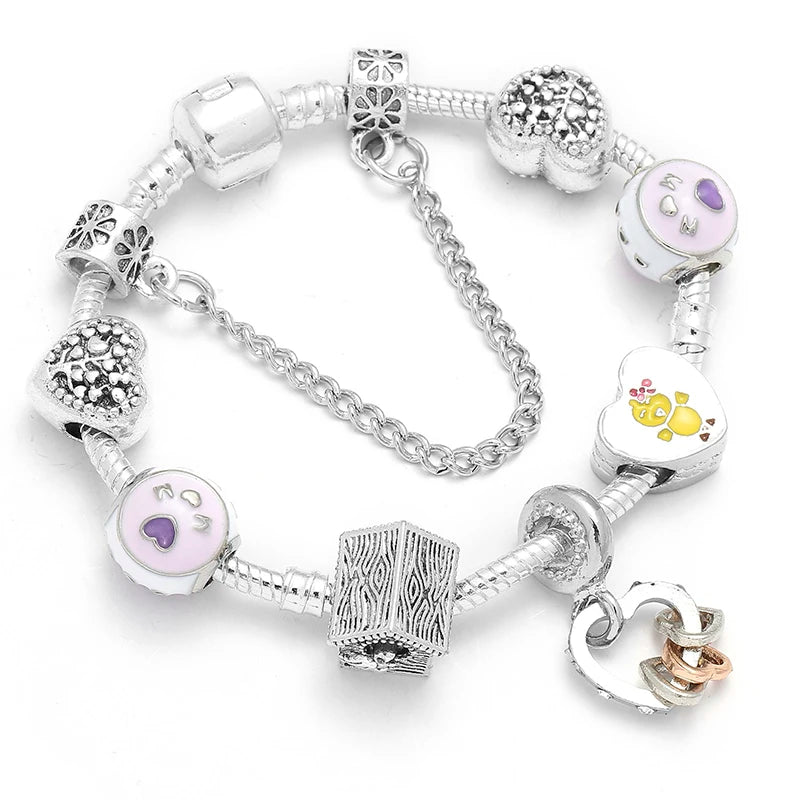 Pandora-style charm bracelet