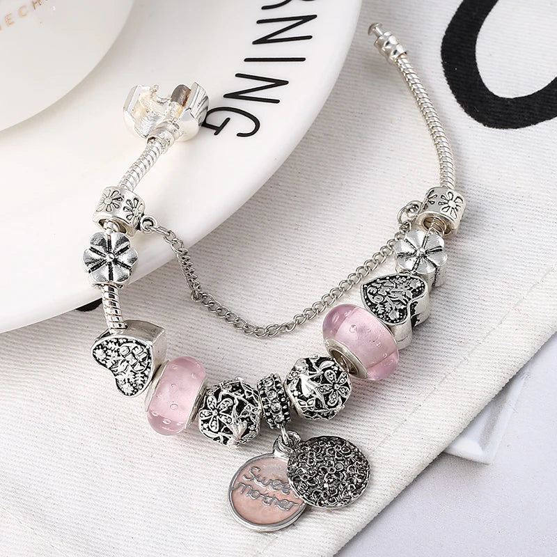 Pandora-style charm bracelet