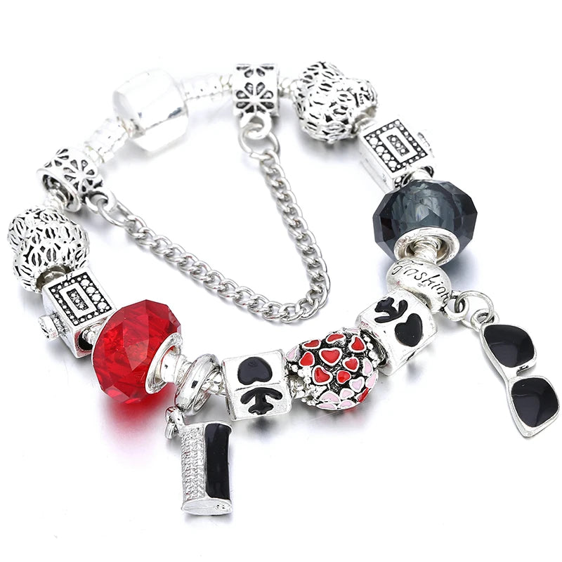 Pandora-style charm bracelet