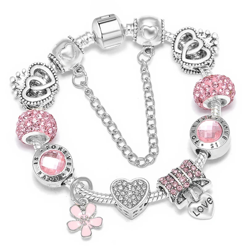 Pandora-style charm bracelet