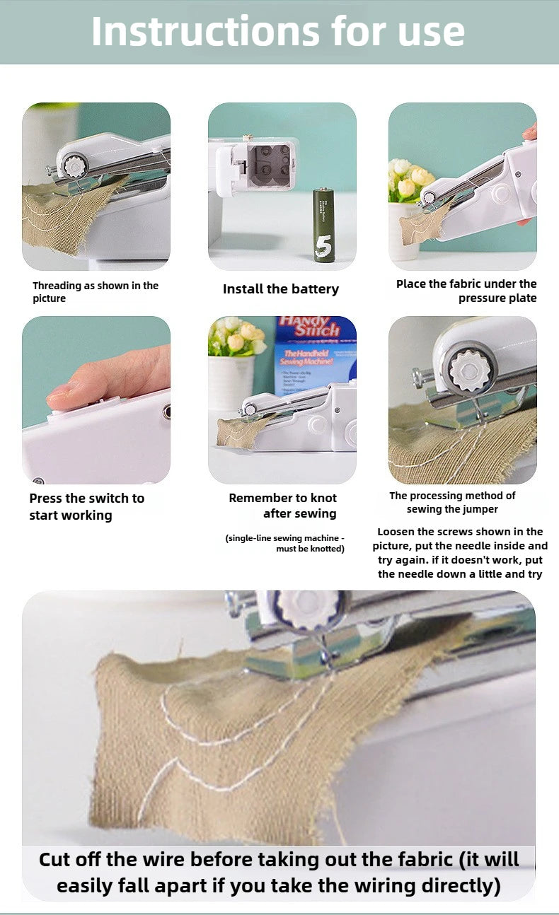 StitchMaster™ Mini – Powerful Sewing Made Simple