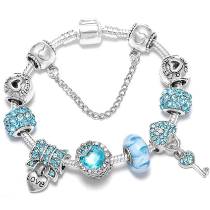 Pandora-style charm bracelet