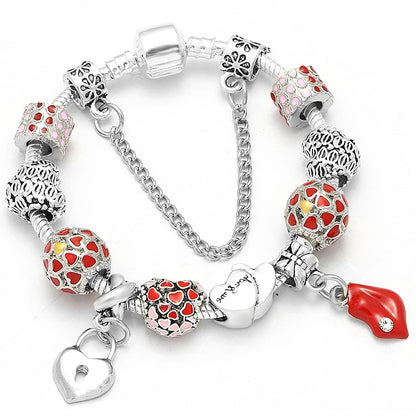 Pandora-style charm bracelet