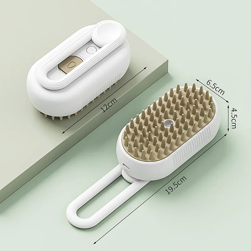 SteamPaw™ – The Revolutionary 3-in-1 Cat Grooming Brush