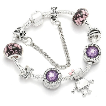 Pandora-style charm bracelet
