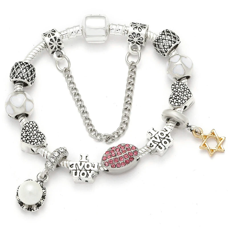 Pandora-style charm bracelet