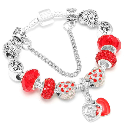 Pandora-style charm bracelet