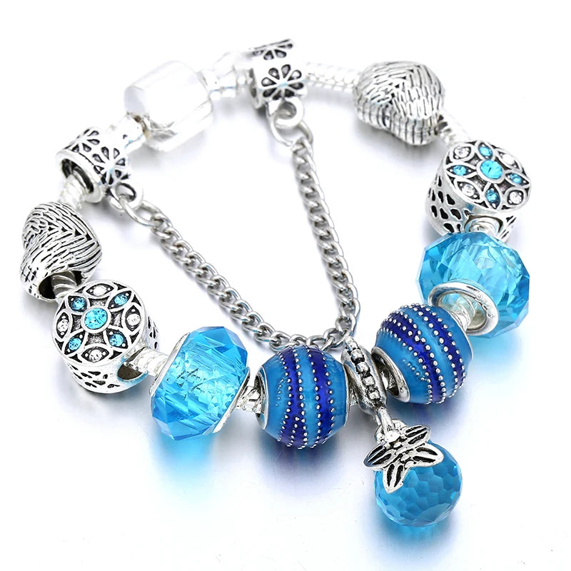 Pandora-style charm bracelet