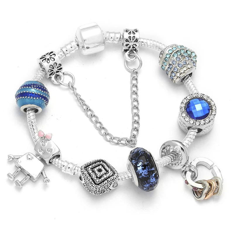 Pandora-style charm bracelet