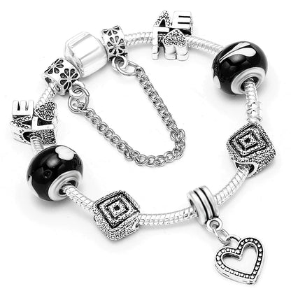 Pandora-style charm bracelet