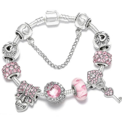 Pandora-style charm bracelet