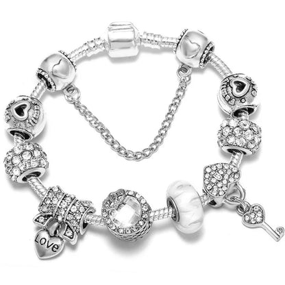 Pandora-style charm bracelet