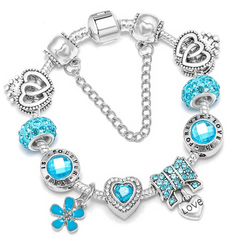 Pandora-style charm bracelet
