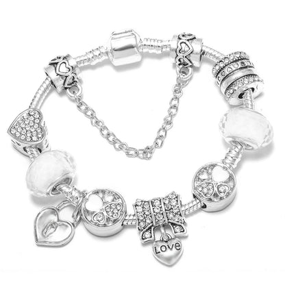 Pandora-style charm bracelet