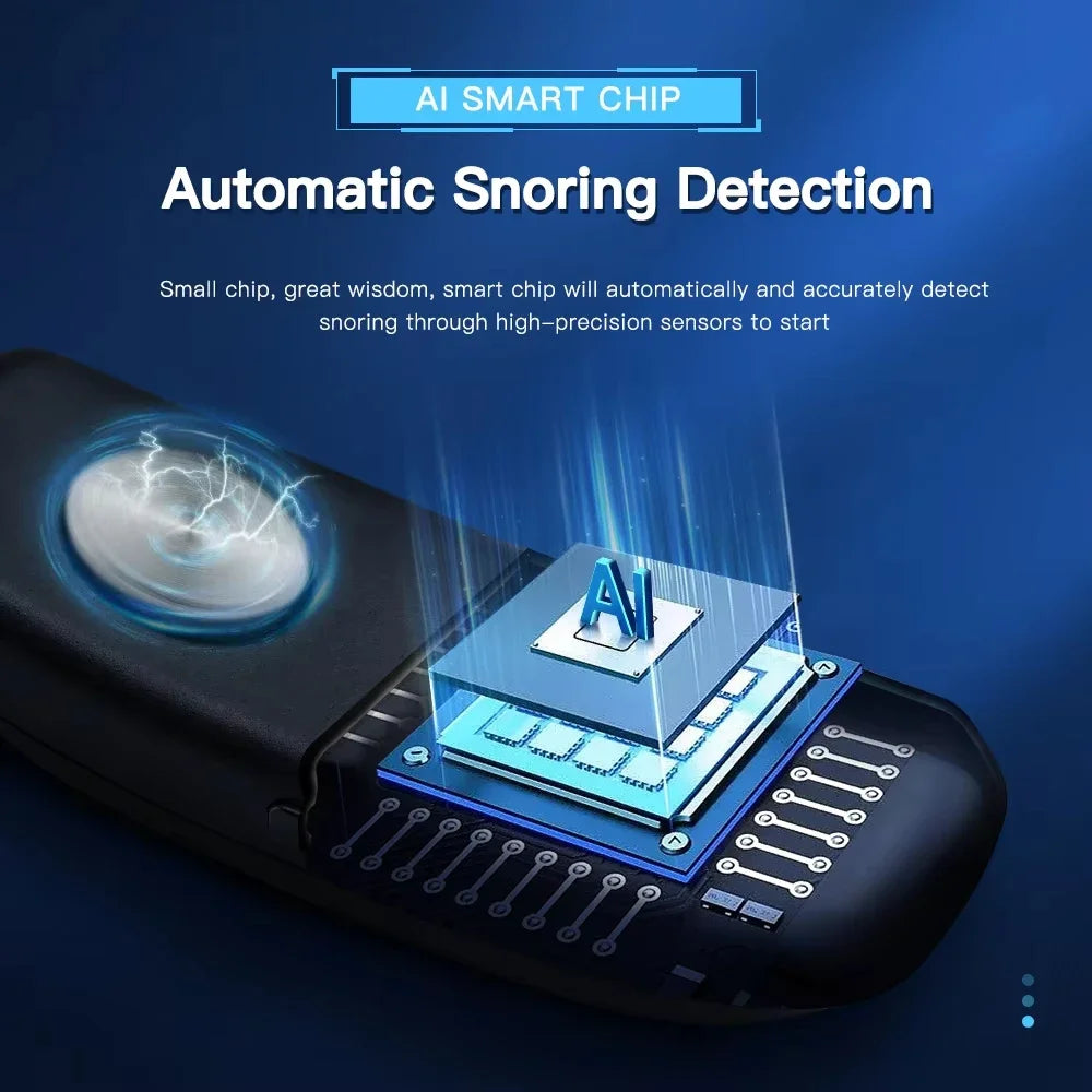 Smart EMS Anti-Snoring Sleep Aid Device