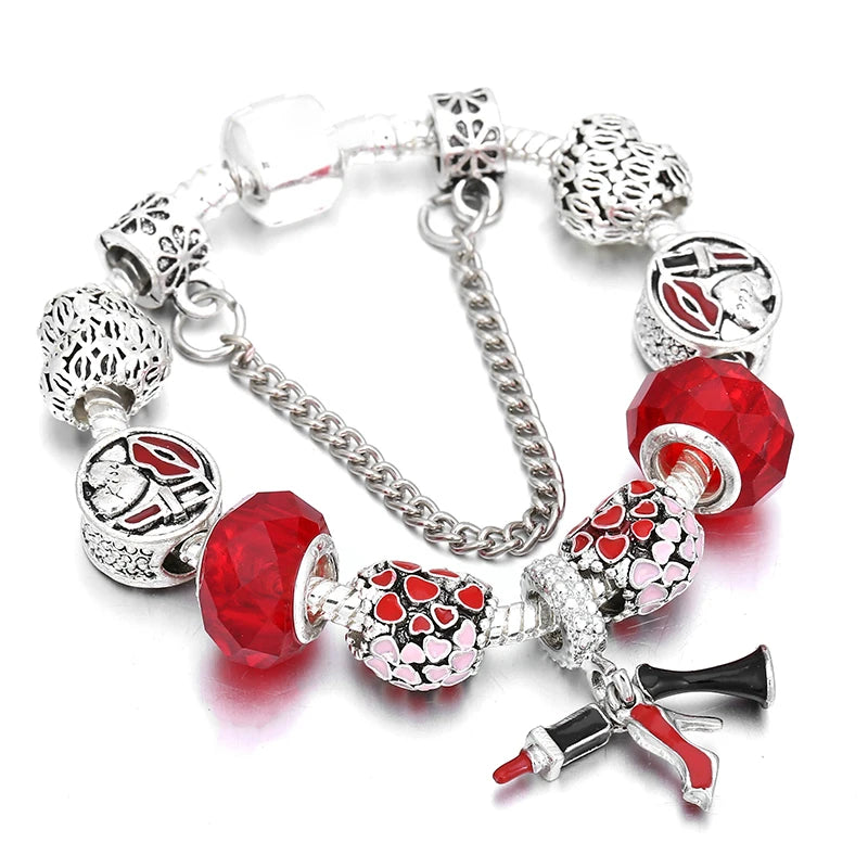 Pandora-style charm bracelet