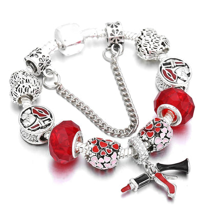 Pandora-style charm bracelet