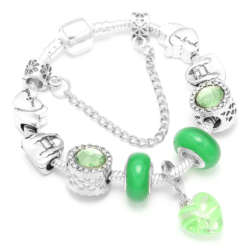 Pandora-style charm bracelet