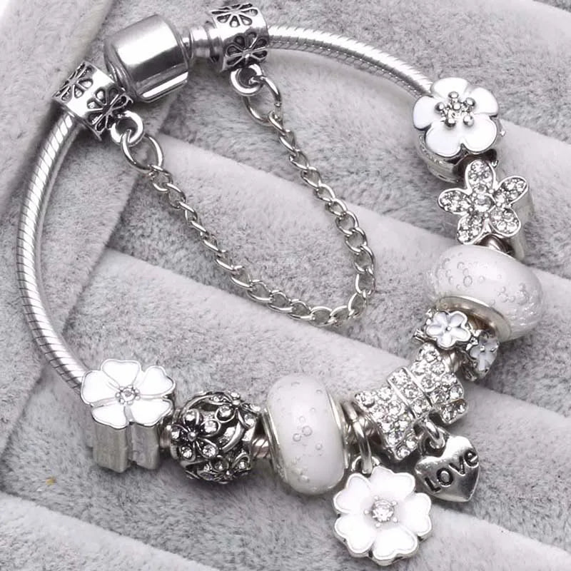Pandora-style charm bracelet