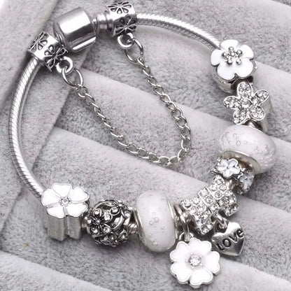 Pandora-style charm bracelet