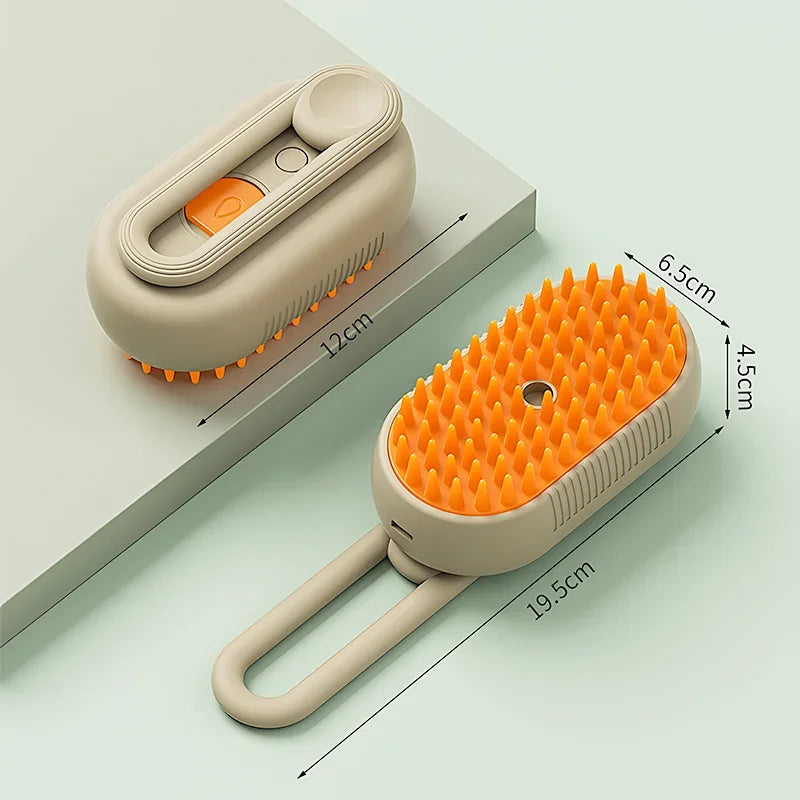 SteamPaw™ – The Revolutionary 3-in-1 Cat Grooming Brush