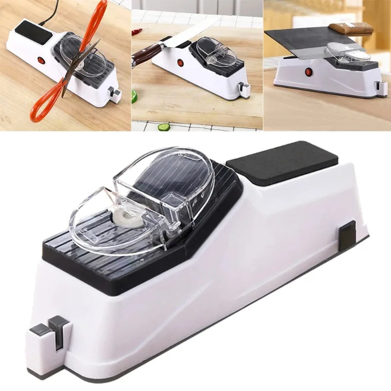 Electric Knife Sharpener with Precision Grinding
