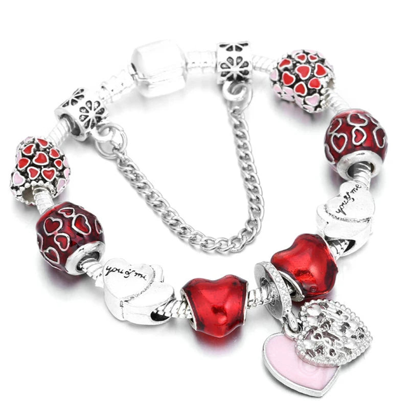 Pandora-style charm bracelet