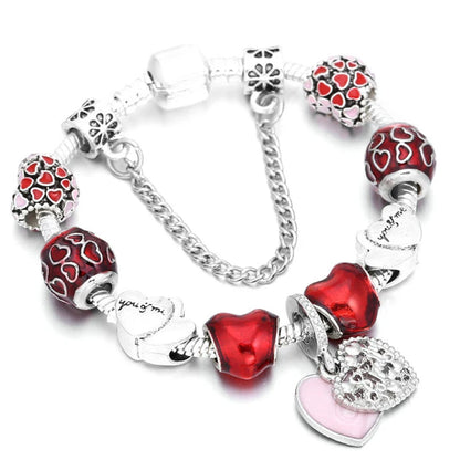 Pandora-style charm bracelet