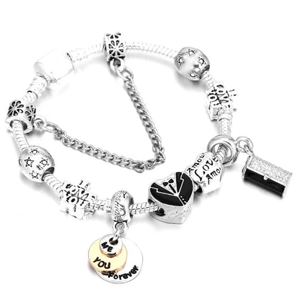 Pandora-style charm bracelet